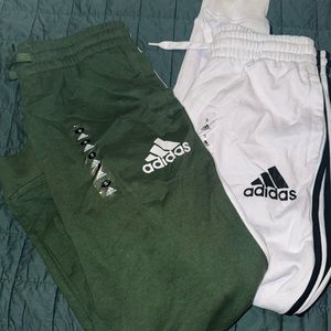 2 pairs of Men Adidas Joggers